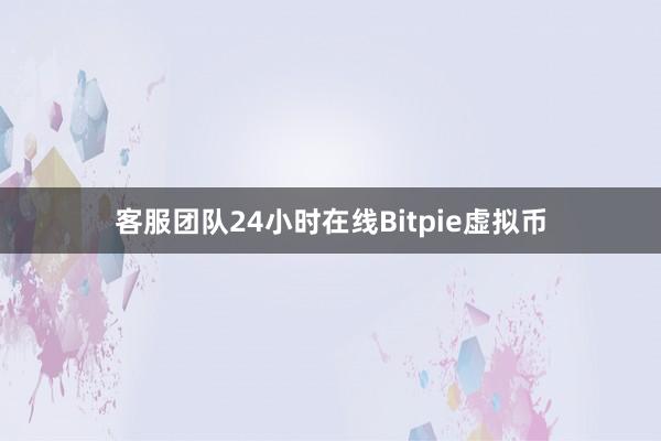 客服团队24小时在线Bitpie虚拟币