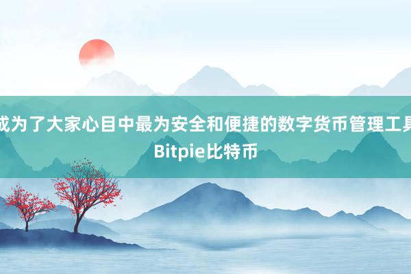 成为了大家心目中最为安全和便捷的数字货币管理工具Bitpie比特币